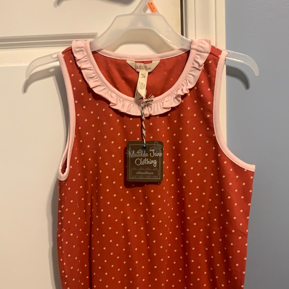 Matilda Jane NWT size 12 ruffle tank